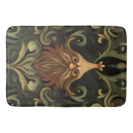 Alfombrilla De Baño Whimsical Bearded Guardian