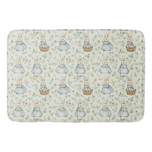 Alfombrilla De Baño Whimsical Bunny Bliss Easter