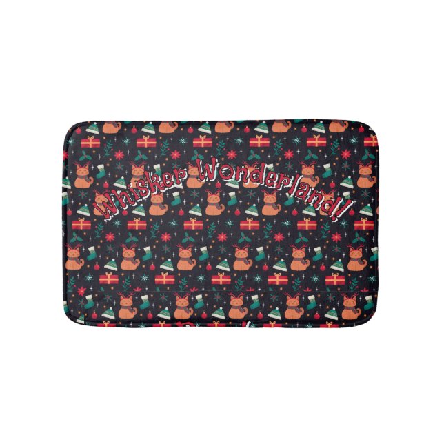 Alfombrilla De Baño Whisker Wonderland (Anverso)