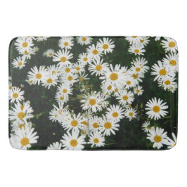 Alfombrilla De Baño White Oxeye Daisy, Moon Daisy Meadow