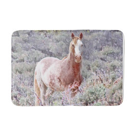 Alfombrilla De Baño Wild Grace, Roan Stallion Bath Mat