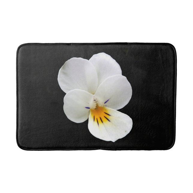 Alfombrilla De Baño Wild Pansy Bath Mat (Anverso)