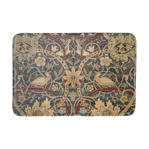 Alfombrilla De Baño William Morris Bullerswood Faux Tapestry