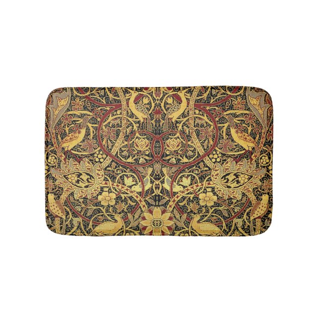 Alfombrilla De Baño William Morris Bullerswood Faux Tapestry (Anverso)