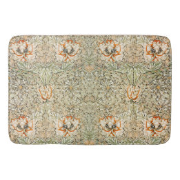 Alfombrilla De Baño William * Morris Honeysuckle Peach Green