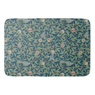 Alfombrilla De Baño William Morris "Pájaro y Granada"