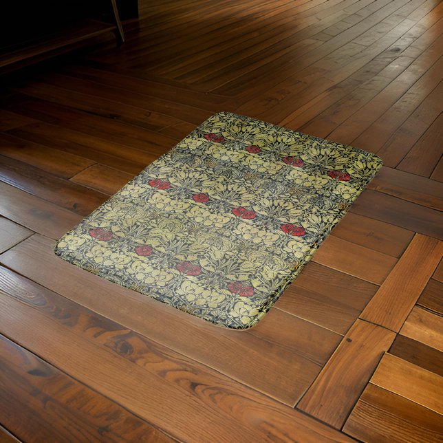 Alfombrilla De Baño William * Morris Tulip y Red de oro Rosa (Subido por el creador)