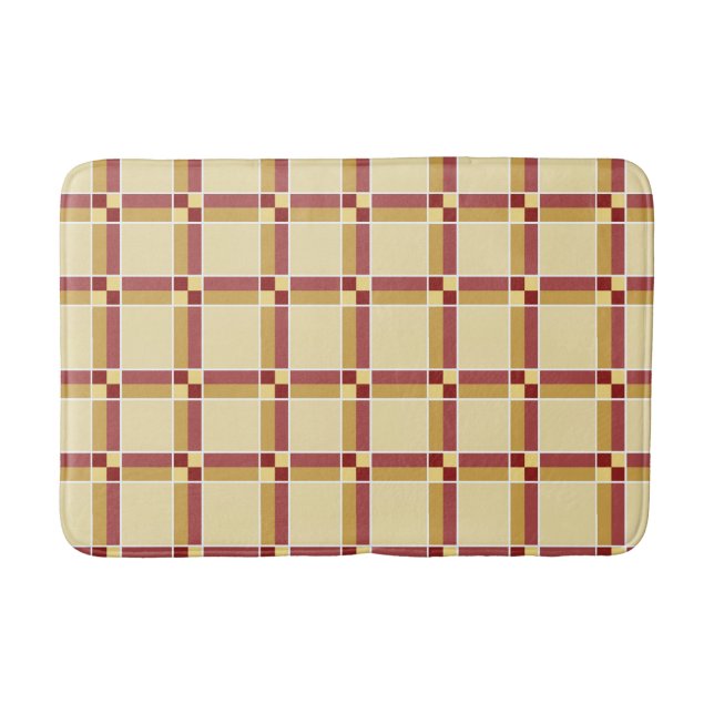 Alfombrilla De Baño Wine4 y Cream Bath Mat (Anverso)