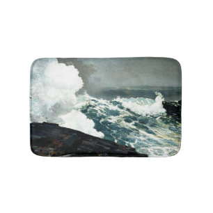 Alfombrilla De Baño Winslow Homer - Noreaster