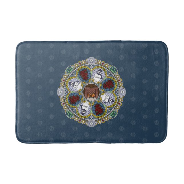 Alfombrilla De Baño Winter Nouveau Bath Mat (Anverso)