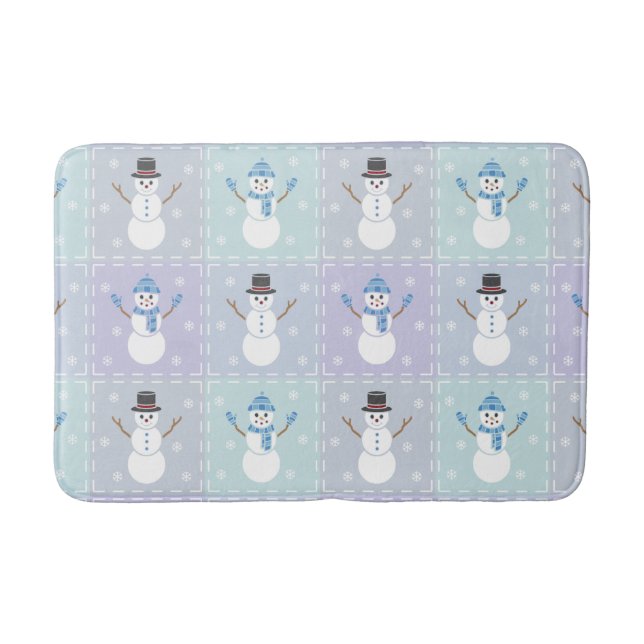 Alfombrilla De Baño Winter Quilt Bath Mat (Anverso)