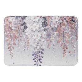 Alfombrilla De Baño Wisteria púrpura mística deriva