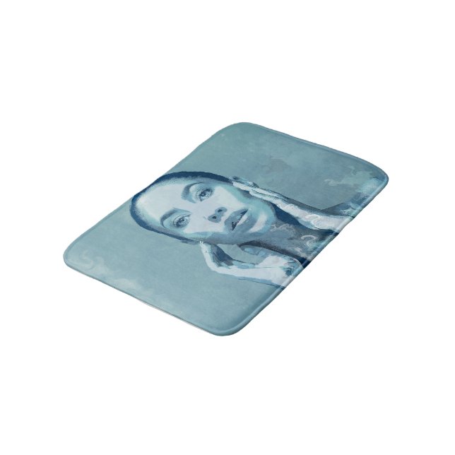 Alfombrilla De Baño "Woman in Blue" (Angular)