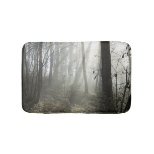 Alfombrilla De Baño Woodland Morning Mist Bath Mat