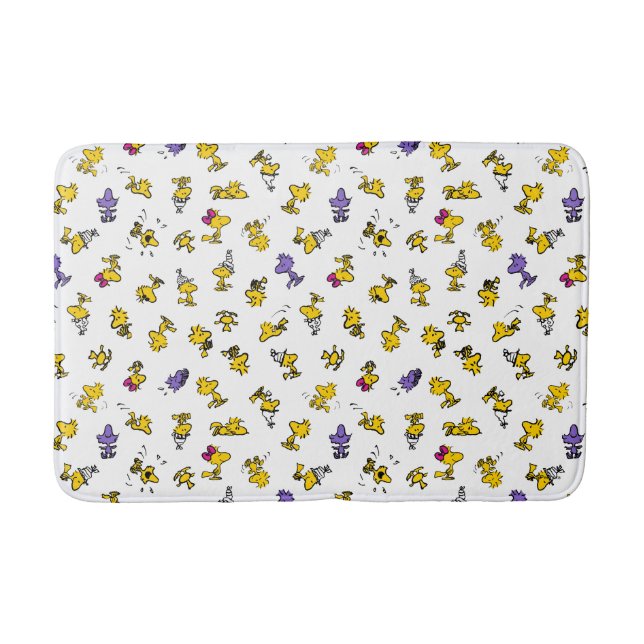 Alfombrilla De Baño Woodstock Fun Pattern (Anverso)