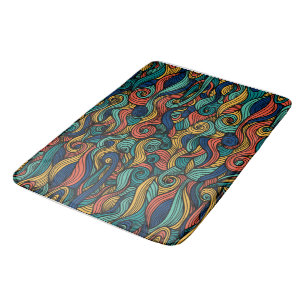 Alfombrilla De Baño Wool Topped paisley