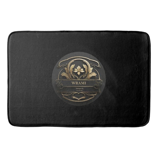 Alfombrilla De Baño Wrami Logo, Designed by Kay Uwe Rott (Anverso)