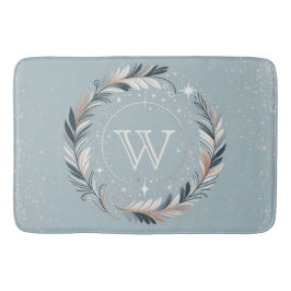 Alfombrilla De Baño Wreath de invierno encantado