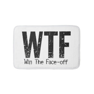 Alfombrilla De Baño WTF: Ganar la derrota (hockey)