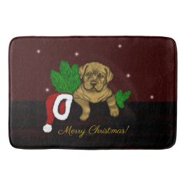Alfombrilla De Baño XMas Puppy