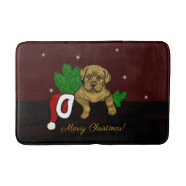 Alfombrilla De Baño XMas Puppy