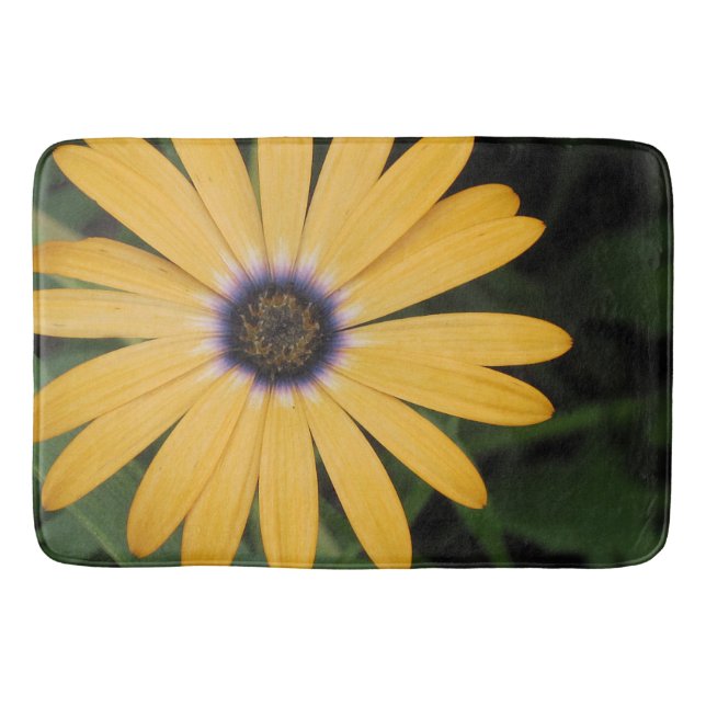Alfombrilla De Baño Yellow Daisy Bath Mat (Anverso)