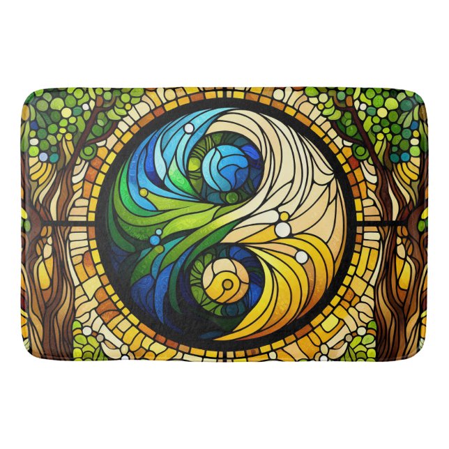 Alfombrilla De Baño Yin Yang Bath Mat (Anverso)