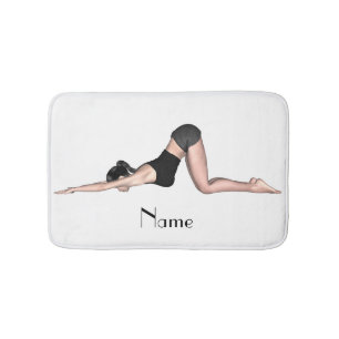 Alfombrilla De Baño Yoga Poses Thunder_Cove