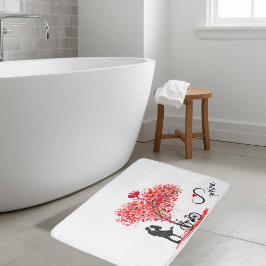 Alfombrilla De Baño You and Me, and Cupid Bath Mat