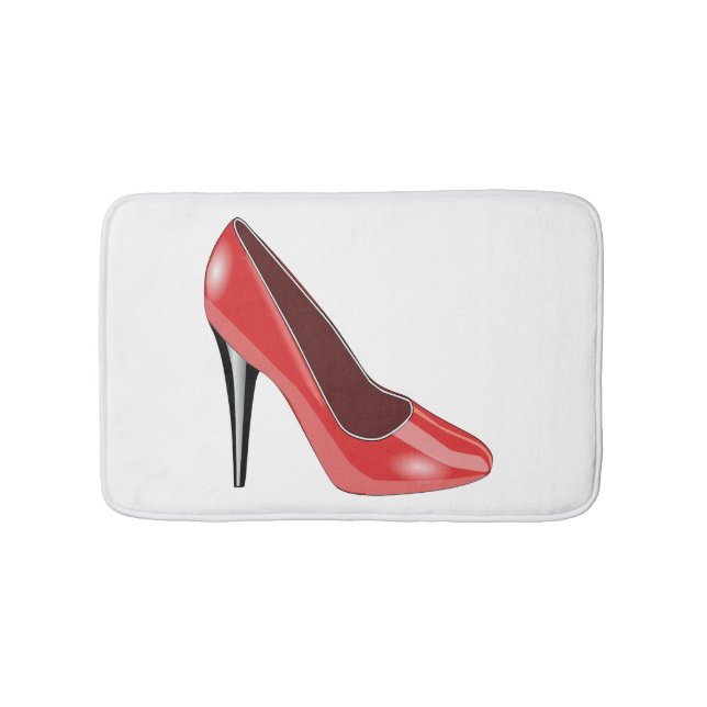 Alfombrilla De Baño Zapato rojo (Anverso)