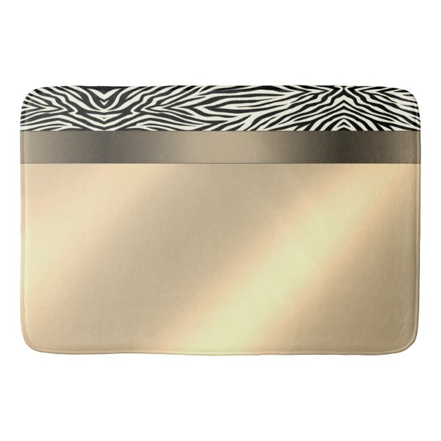 Alfombrilla De Baño Zebra (Anverso)