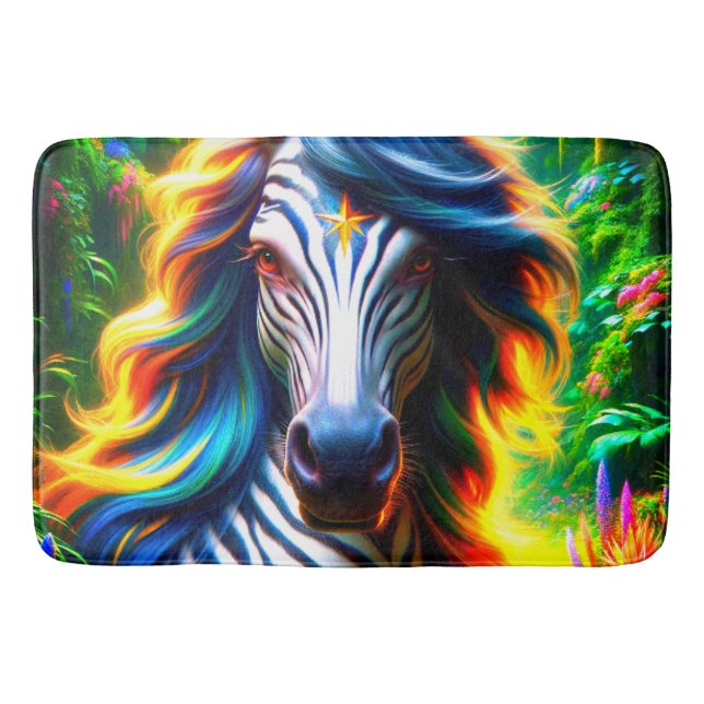Alfombrilla De Baño Zebra (Anverso)