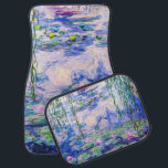 Alfombrilla De Coche Claude Monet - Lilies de agua / Nympheas 1919<br><div class="desc">Lilies de agua / Nympheas (W.1852) - Claude Monet,  Petróleo en lienzo,  1916-1919</div>