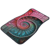 Dubman Designs: Mosaico en Espiral de Fibonacci