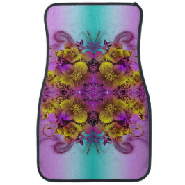 Alfombrilla De Coche Flores de estilos clásicos