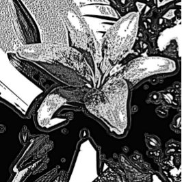 Alfombrilla De Coche formas abstractas en blanco y negro modernas