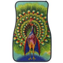 impresión de pavo real divertida
