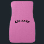 Alfombrilla De Coche Llanura sólida Taffy Baby Pink<br><div class="desc">Bebé de color rosa sólido claro alfombrilla de auto del coche</div>