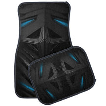 Moderno, neón, auto, deporte, futuro, diseño, negr