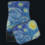 Alfombrilla De Coche Noche estrellada, Vincent van Gogh<br><div class="desc">Vincent Willem van Gogh (30 de marzo de 1853 a 29 de julio de 1890) fue un pintor holandés post-impresionista que figura entre las figuras más famosas e influyentes de la historia del arte occidental. En poco más de una década, creó unas 2.100 obras de arte, entre ellas unas 860...</div>