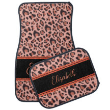 Personalizar Falso Pelaje de Leopardo Animal Brill