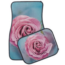 Rosa, rosa, flor, azul, suave, elegante