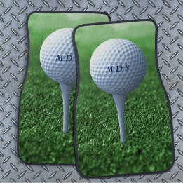 Alfombrilla De Coche Teeing Off Golf Cart Buggy Green Car Floor Mats