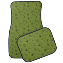 Toldo de mochila patrón de camping de Bushcraft ve