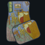 Alfombrilla De Coche Vincent Van Gogh Bedroom Painting<br><div class="desc">Van Gogh Masterpiece Painting - This Vincent van Gogh painting called The Bedroom is a 1889 painting of his bedroom,  at the Art Institute of Chicago. It was his bedroom in Arles,  France,  which he decorated and created this painting of his bedroom.</div>