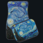 Alfombrilla De Coche Vincent van Gogh - Noche Starry<br><div class="desc">Noche estrellada,  famosa pintura de Vincent van Gogh</div>