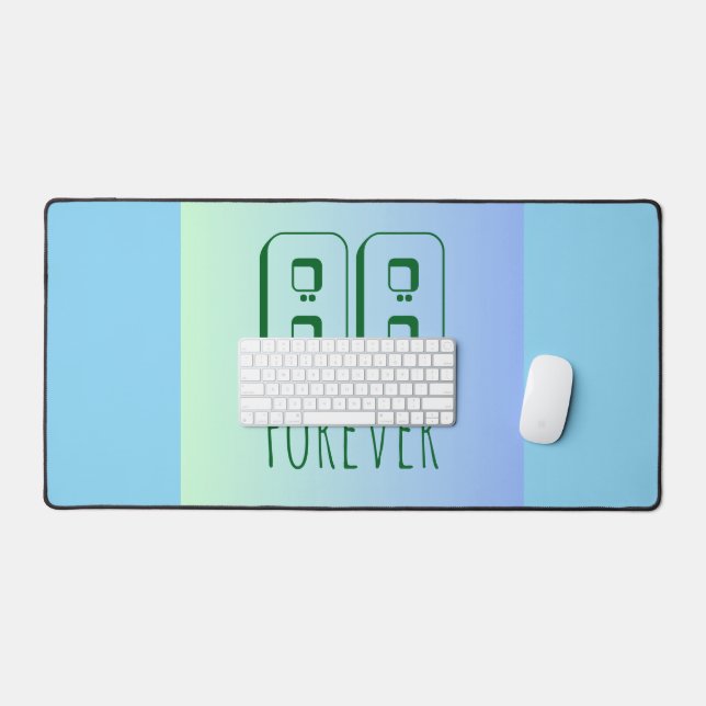 Alfombrilla de escritorio 88 Forever (Teclado y ratón)