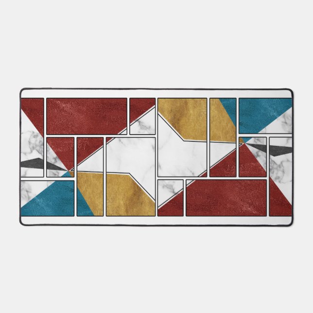 Alfombrilla de escritorio abstracta (Anverso)