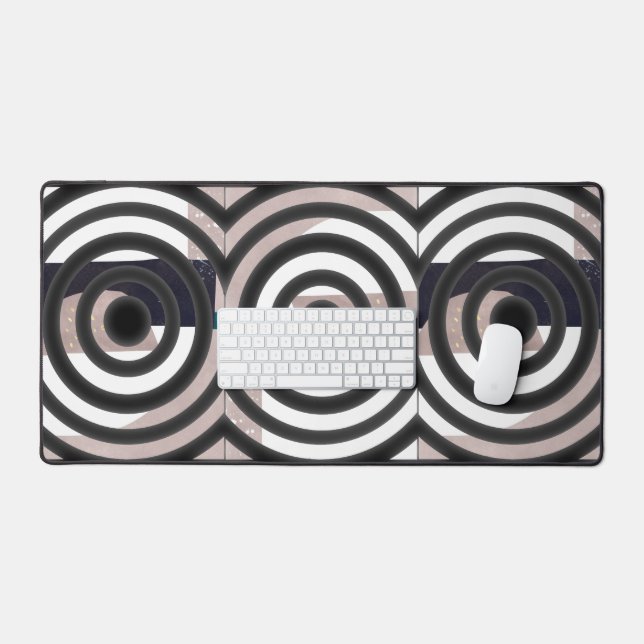 Alfombrilla de escritorio abstracta (Teclado y ratón)