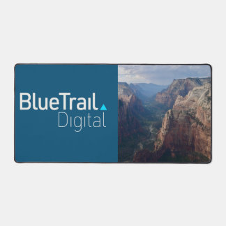 Alfombrilla de escritorio Blue Trail Digital Zion
